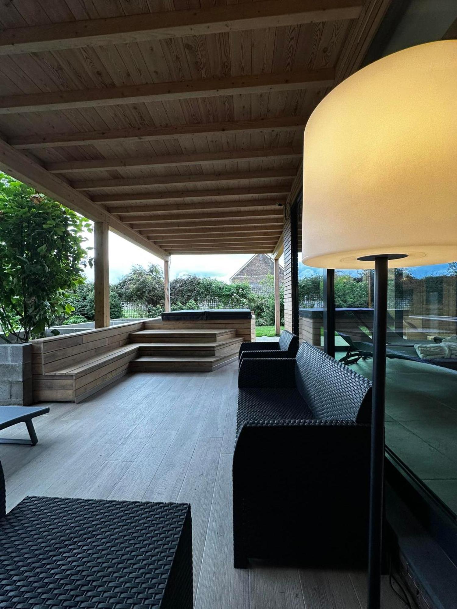 Les Arbres Sous Le Vent A 10 Min De Pairi Daiza Bed & Breakfast Jurbise Exterior foto